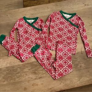 Hanna Andersson Matching Holiday PJs 5, 6-7